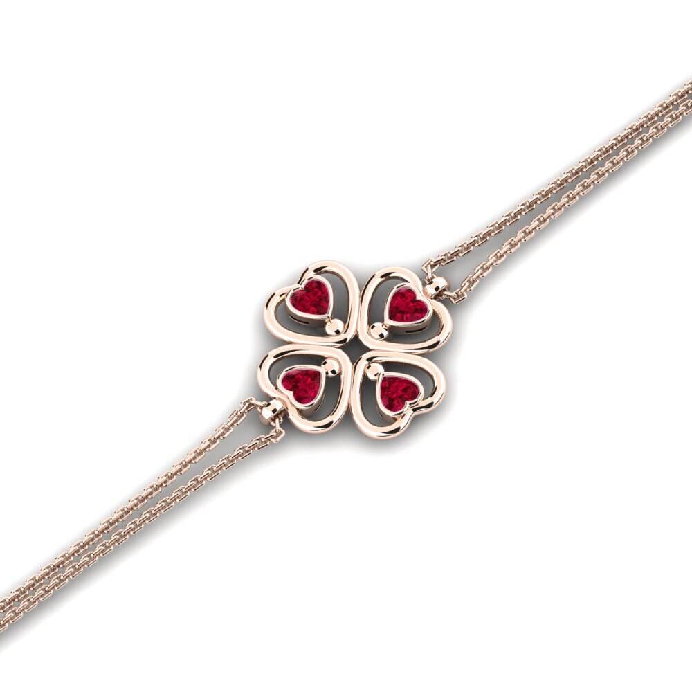 玫瑰金-18k 女士手链 Octant