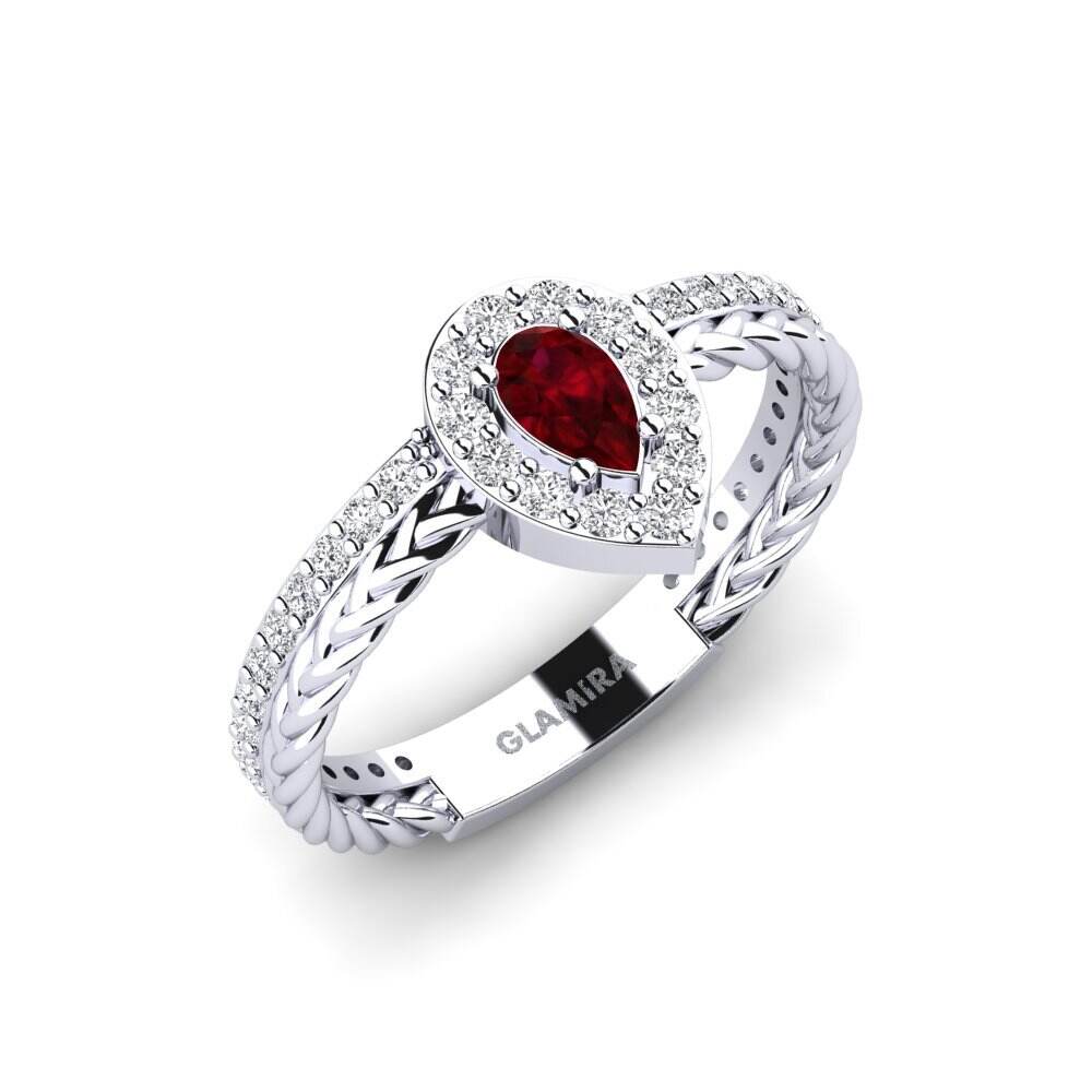 红宝石 订婚戒指 Osimiri