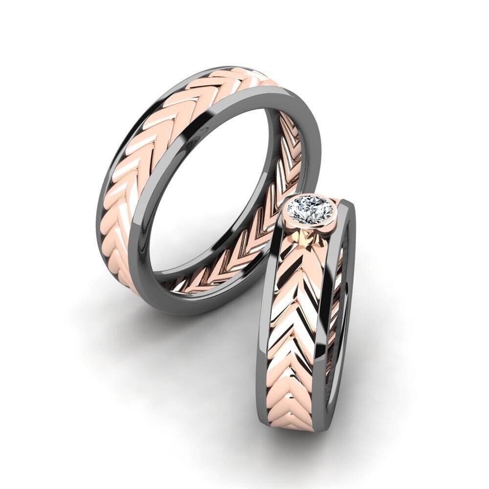 情侣戒指 Pretty One Pair