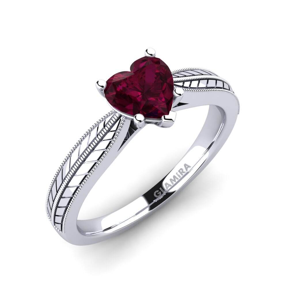 红榴石 女士戒指 Roxanne