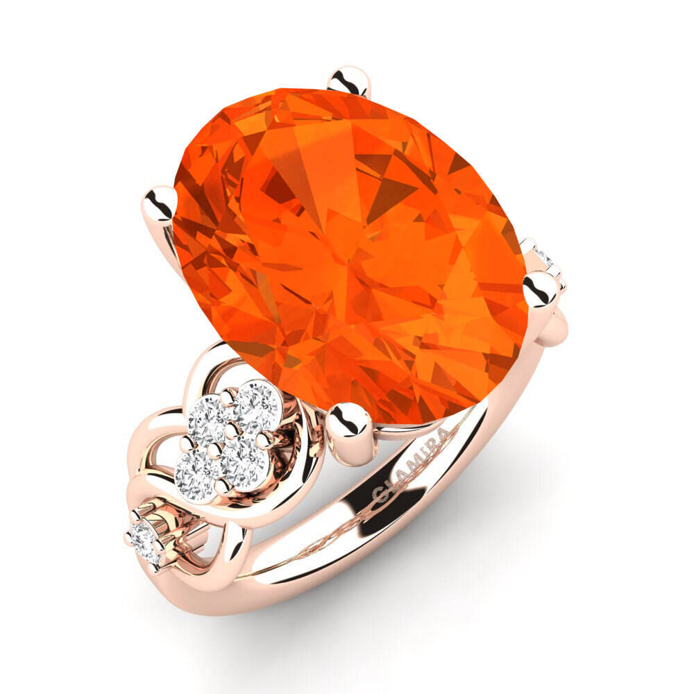 玫瑰金-9k 戒指 Shea