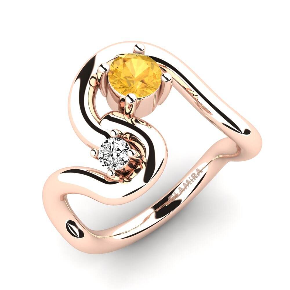 黄水晶 戒指 Shirlette