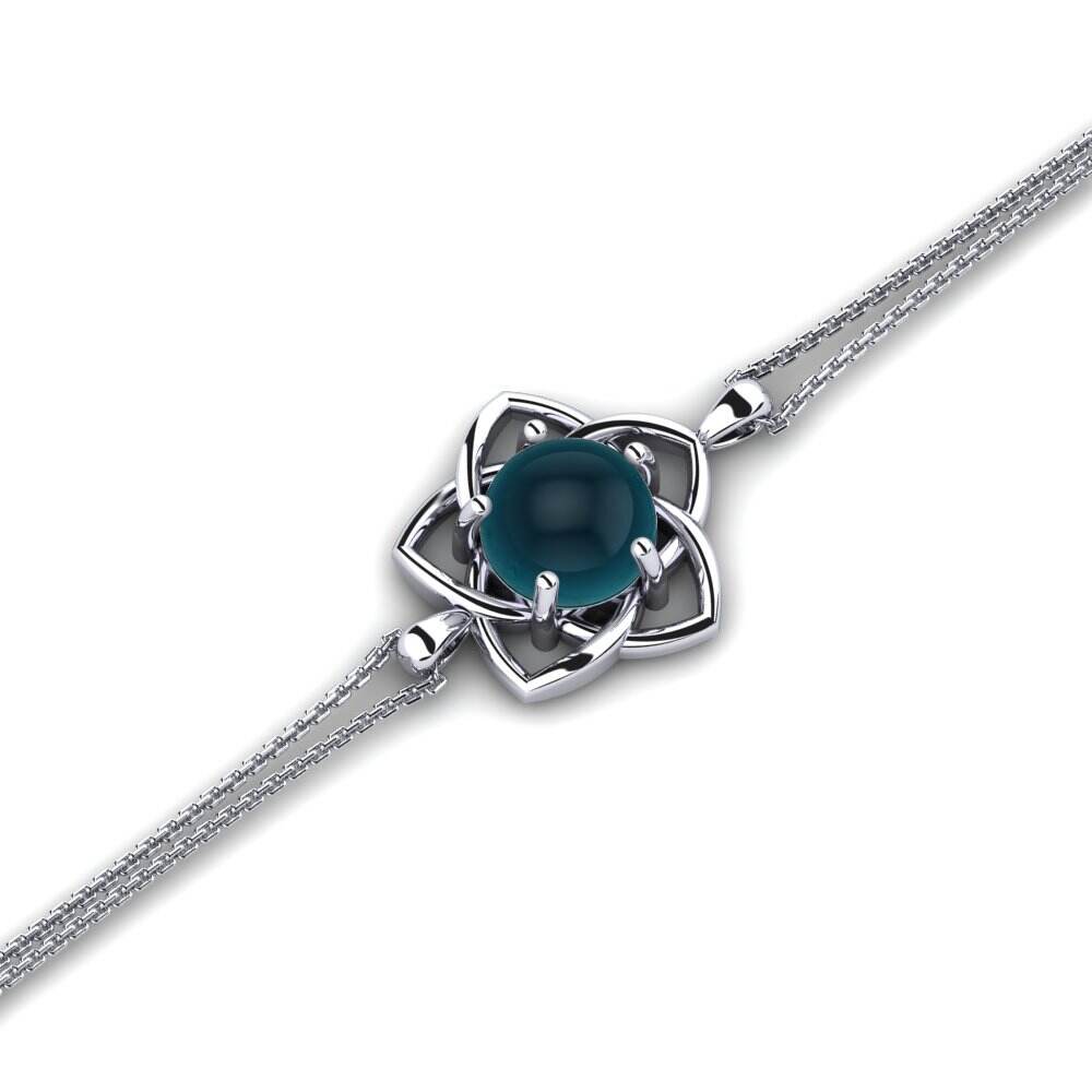 卡波雄伦敦蓝托帕石 女士手链 Takako