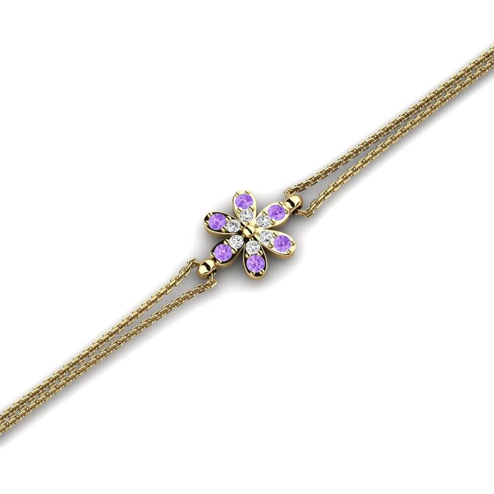 紫水晶 女士手链 Vaseux