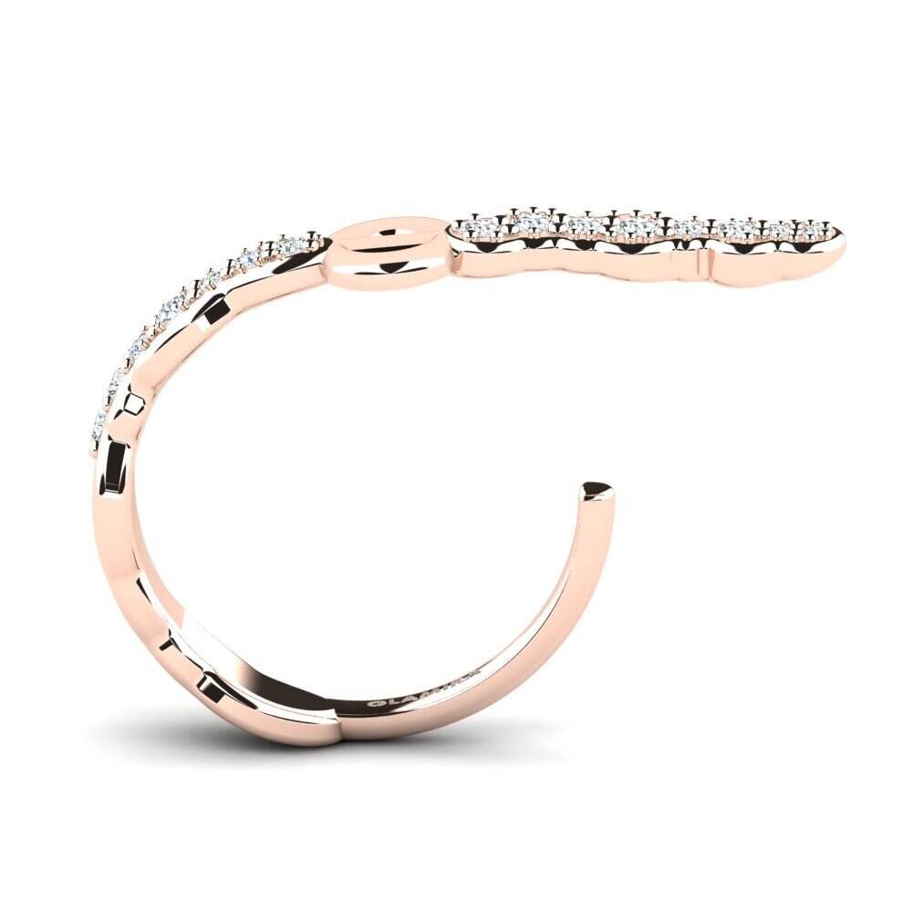 玫瑰金-9k 戒指 Walle