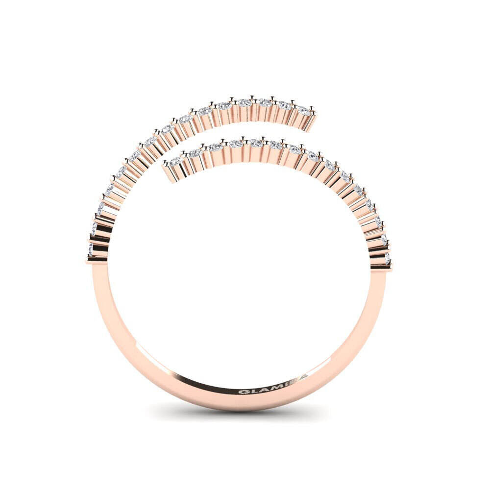 玫瑰金-9k 戒指 Thanda