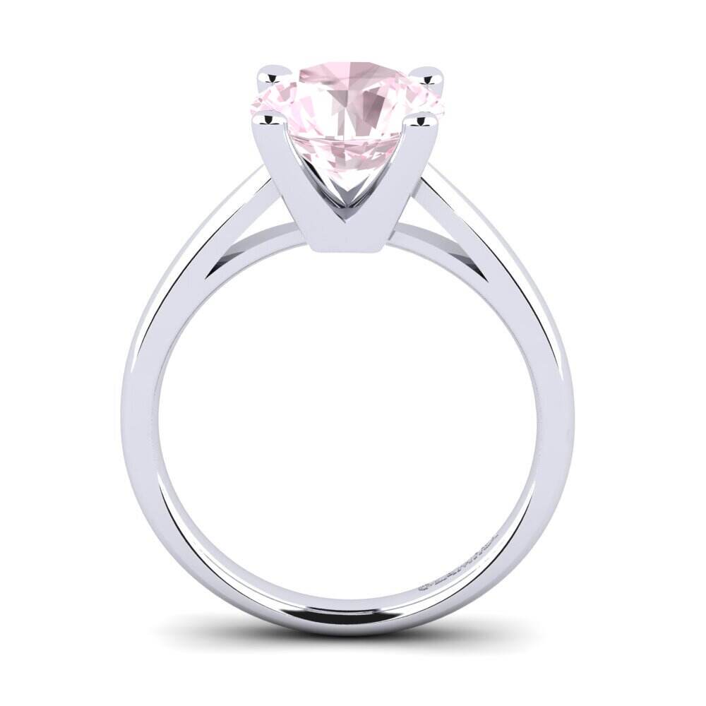 紫锂辉石 订婚戒指 Grace 3.0crt