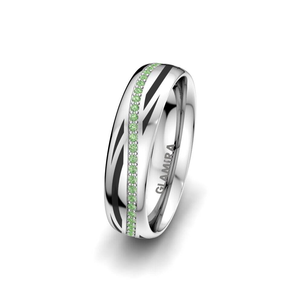 绿色钻石 女士婚戒 Infinite Choice 5 mm