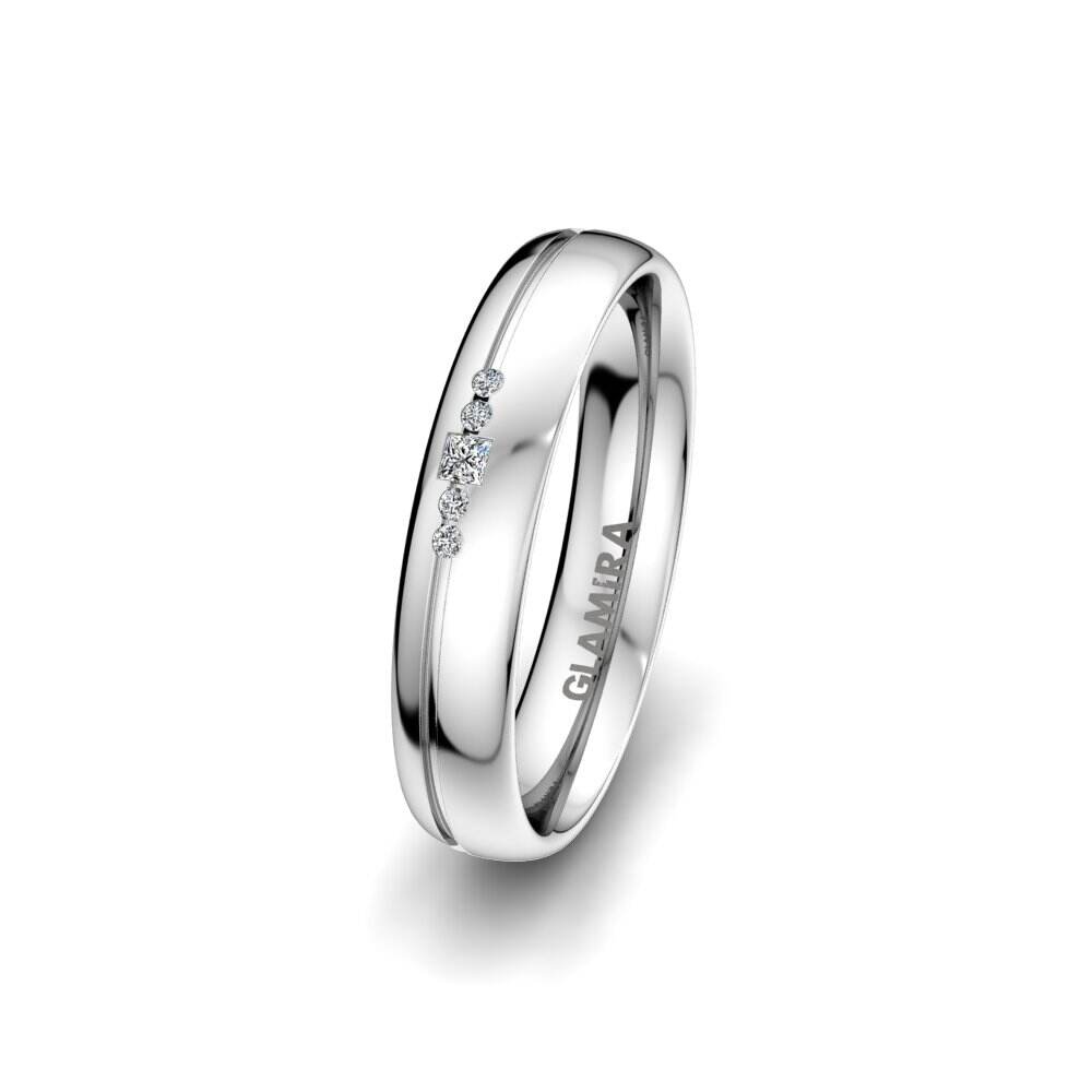 女士婚戒 Pure Charm 4 mm