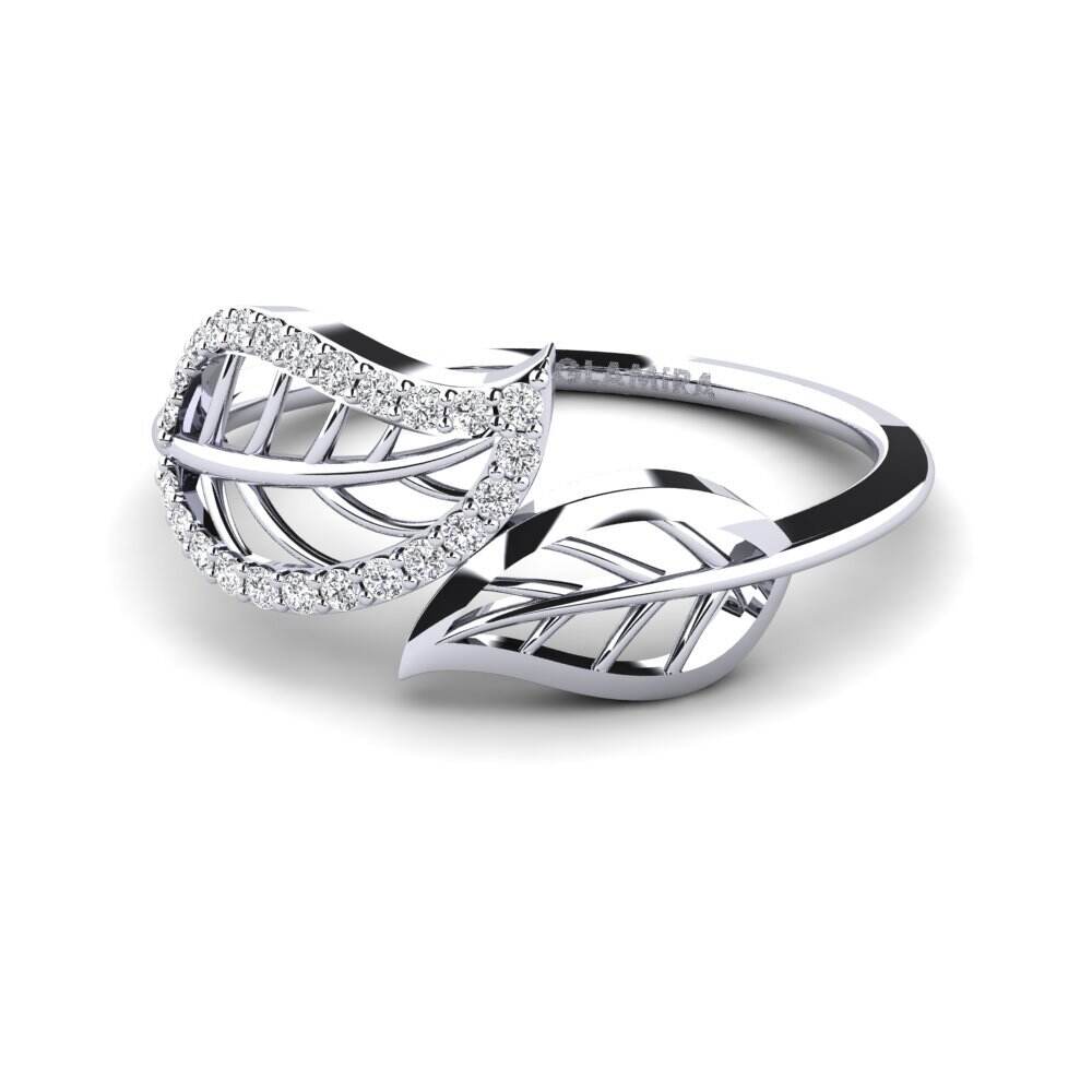 时尚 实验室培育钻石 订婚戒指