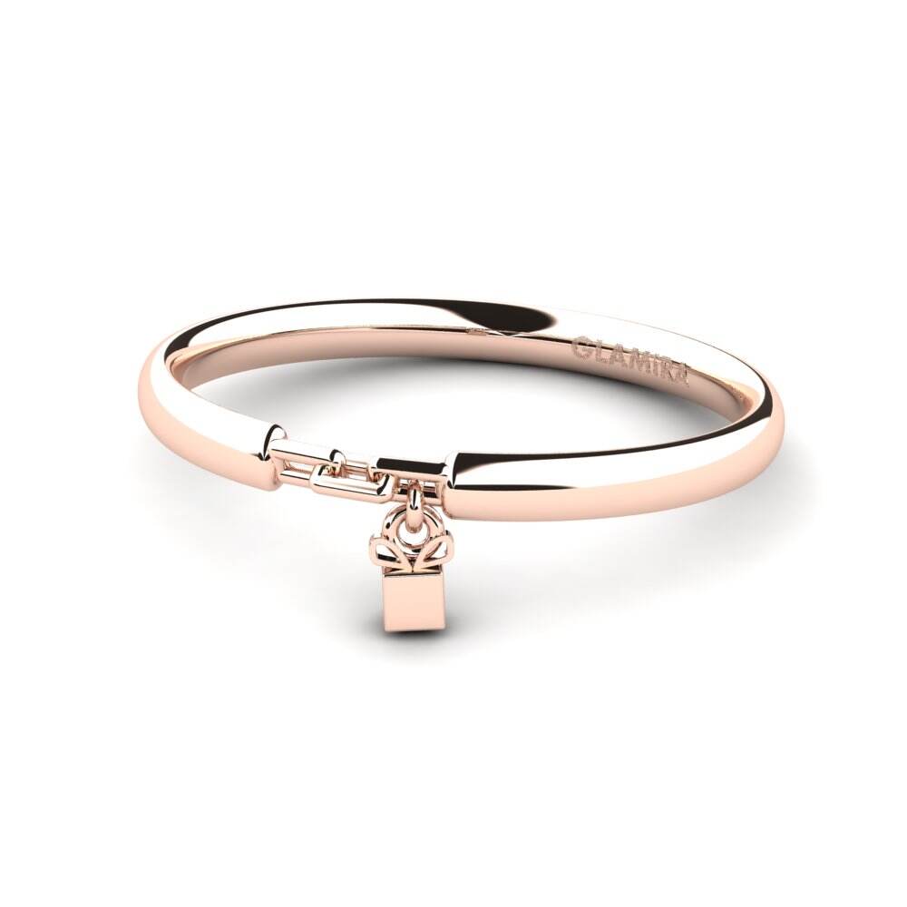 Symbols 玫瑰金-14k 订婚戒指