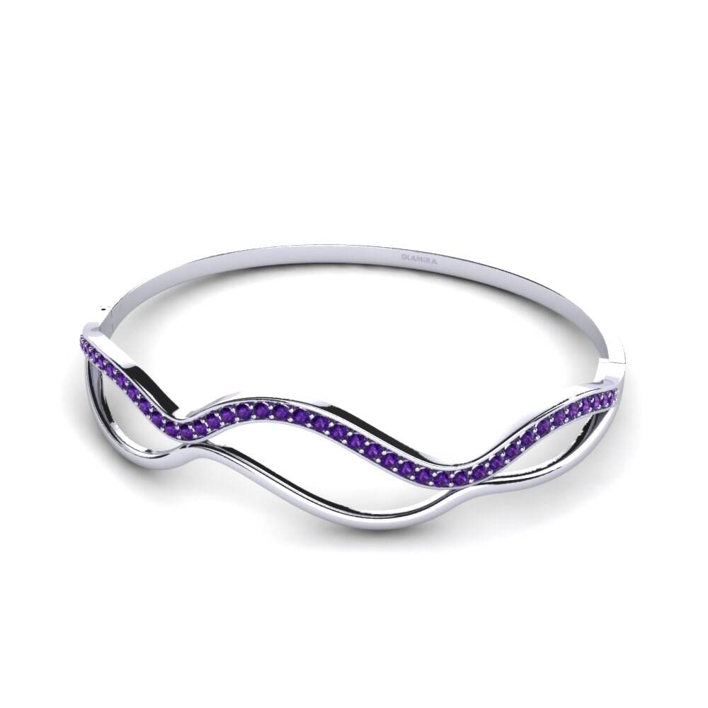 手镯 紫水晶 手链