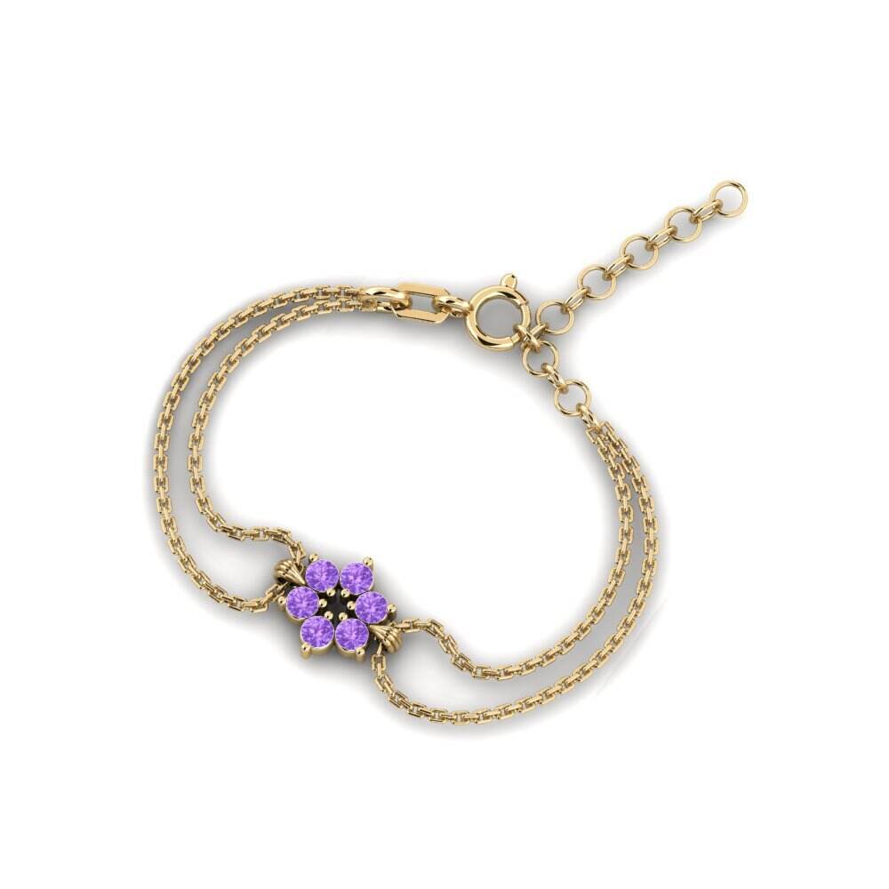 链条 紫水晶 手链