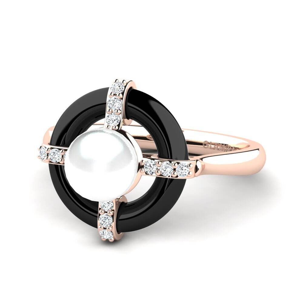 瓷质 化锆 订婚戒指