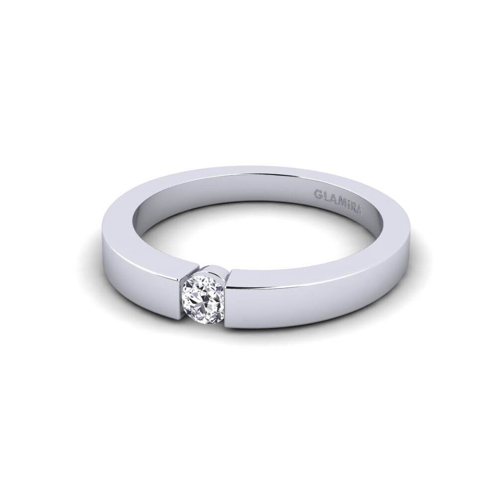 订婚戒指 April 0.16crt