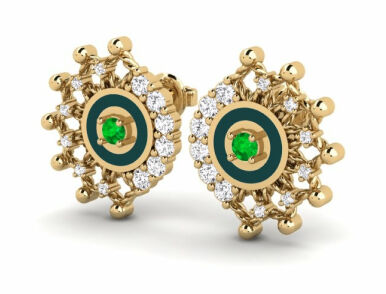 Retrofuturist 耳环