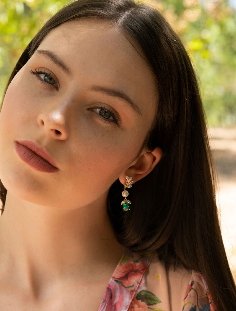 购物下垂和摆动耳环 购物下垂和摆动耳环